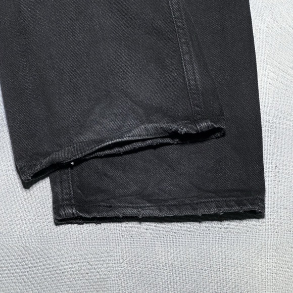 Levi's SilverTab 94 Baggy Black Jeans‎ Women's Size 25 Distressed Grunge - Picture 11 of 16